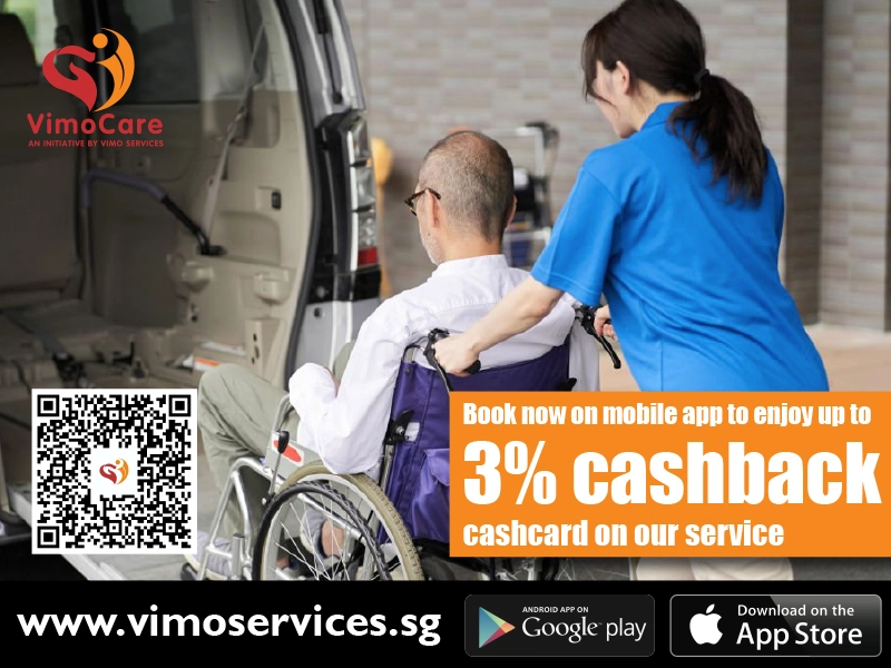 singapore wheelchair transport vimocare wheelchair transport 3 per cent cashback